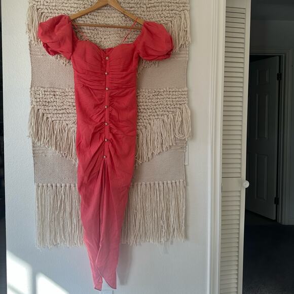 Ronny Kobo Stevie Linen Dress - Picture 1 of 7